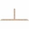 Ekena Millwork Portland Smooth Timber Gable Bracket, Douglas Fir, 108"W x 45"H x 1 1/2"D x 5 1/2"F, 10/12 Pitch GBW108X45X0206POR00SDF - alternate 1